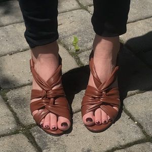 Johnston & Murphy Wedge Sandals
